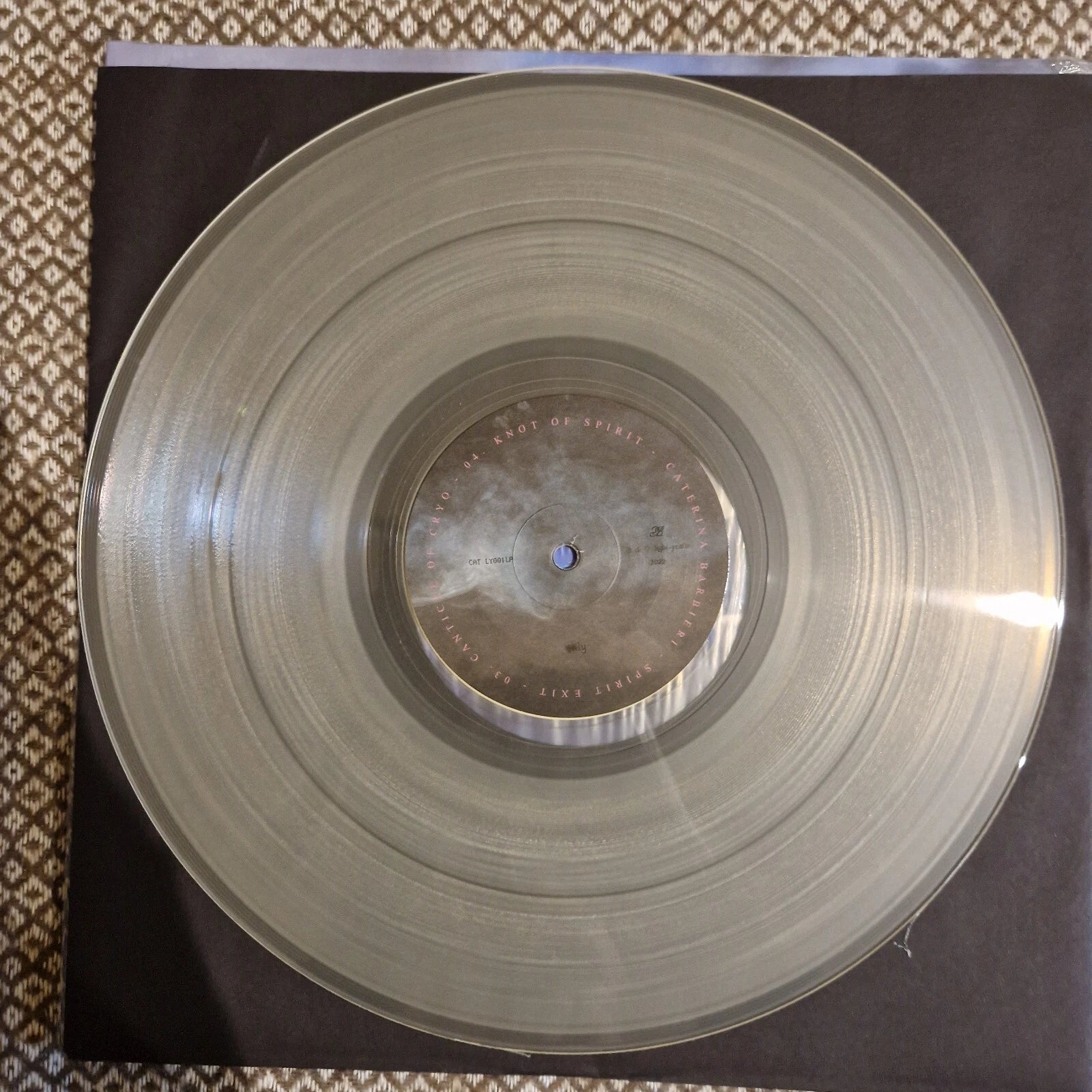 Caterina Barbieri – Spirit Exit / Vinyl 2LP on Clear + SIGNED POSTCARD