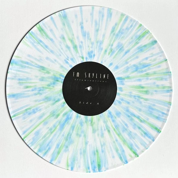 FM Skyline – Illuminations / Vinyl LP on White w/ Green & Blue Splatter
