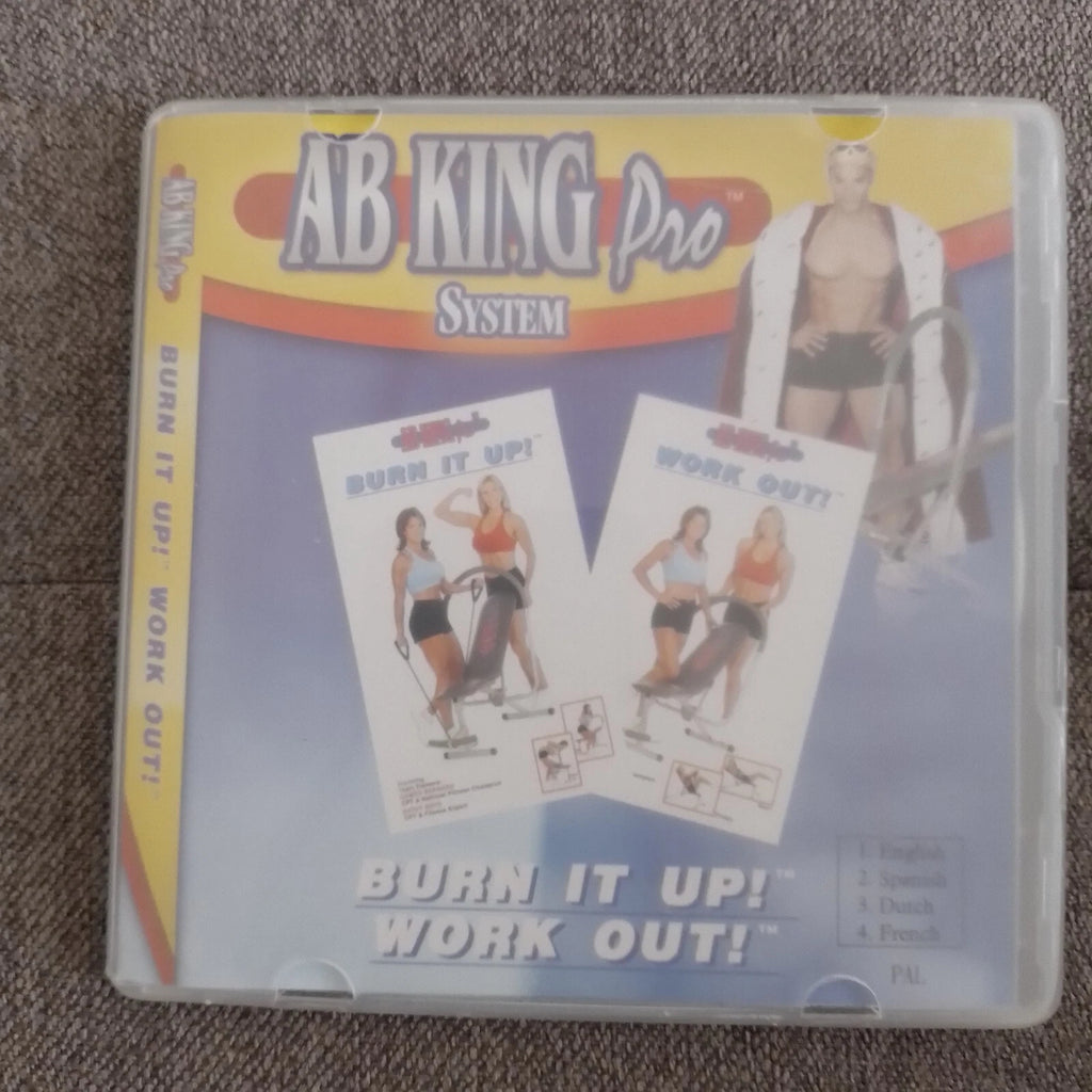 AB King Pro System DVD Burn It Up! Work Out!