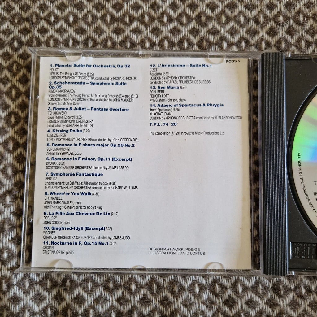 Various – Discover The Classics - Love And Romance / CD Album