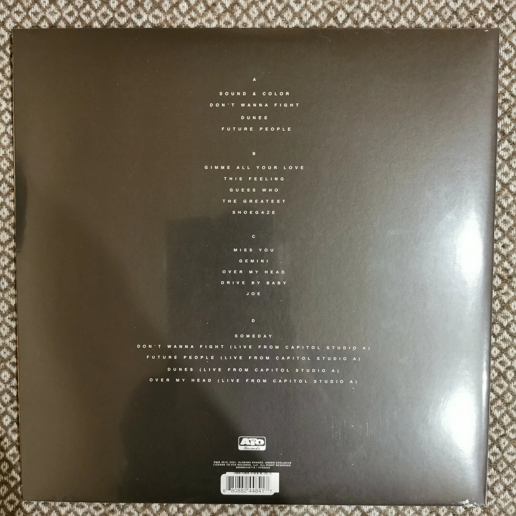 ALABAMA SHAKES - Sound & Color / Vinyl 2LP Clear Black, Purple, & Pink Splatter
