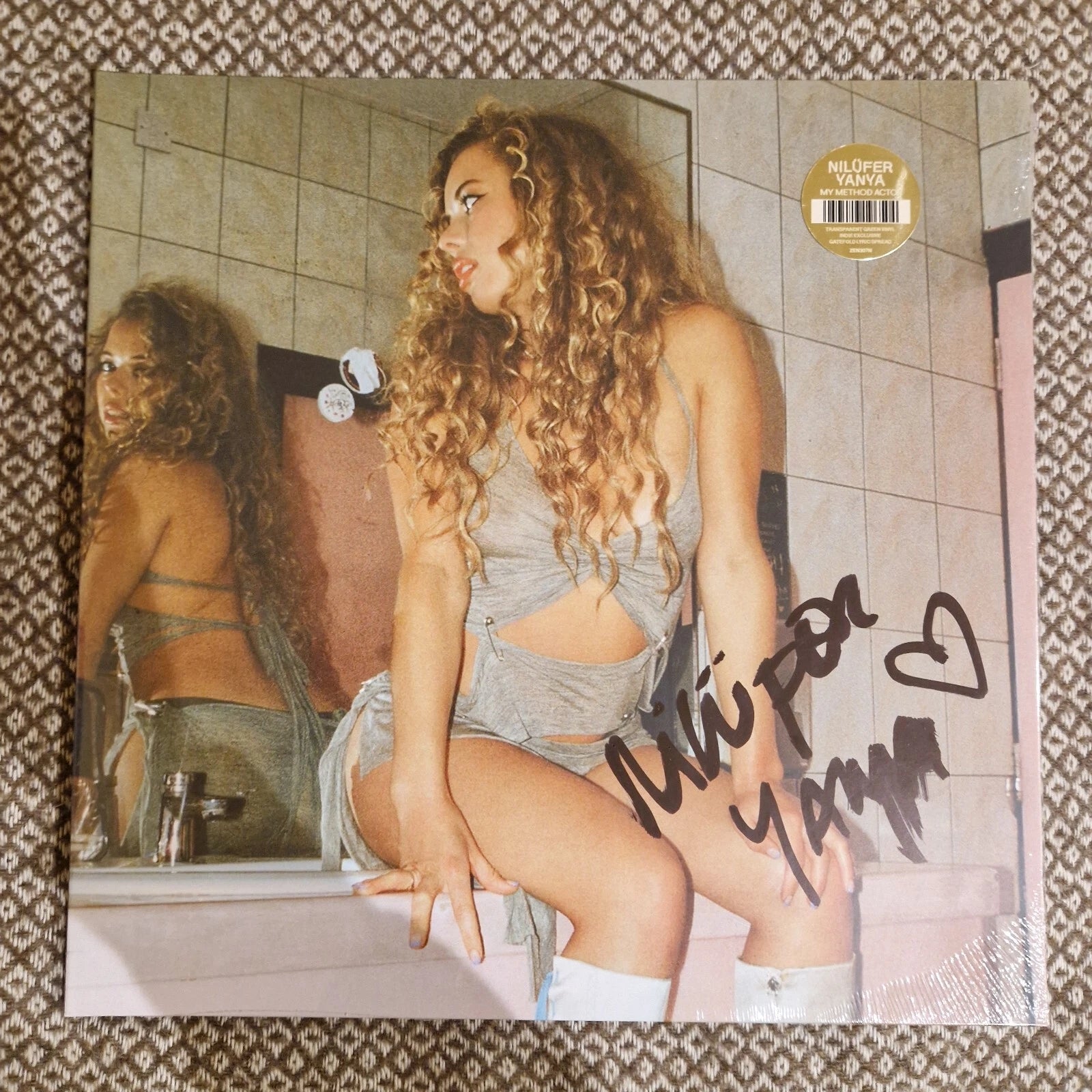 Nilüfer Yanya ‎– My Method Actor / Vinyl LP limited on Green / SIGNED AUTOGRAPHED