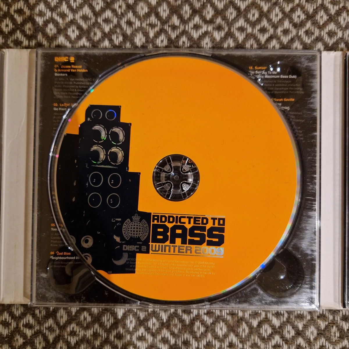 Various – Addicted To Bass Winter 2009 / CD Album / CD2 ONLY