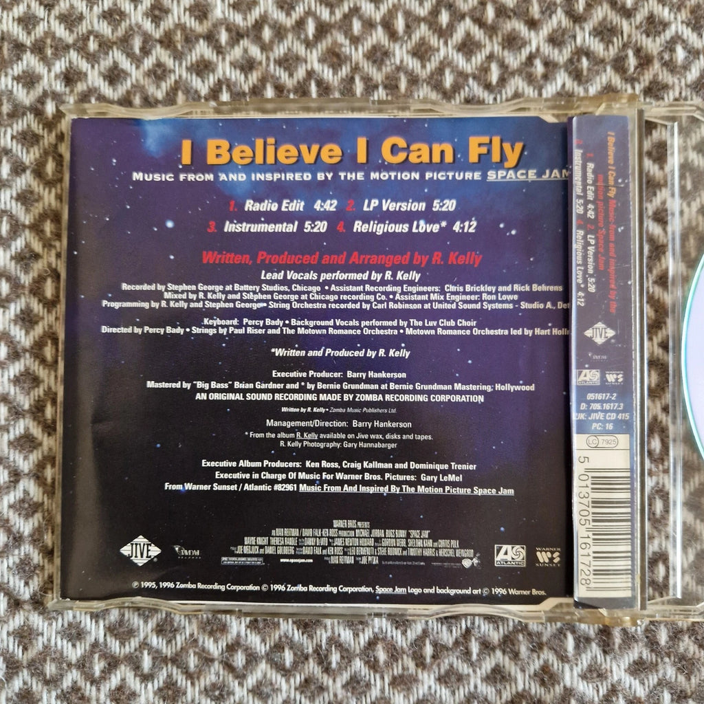 R. Kelly – I Believe I Can Fly / CD Single