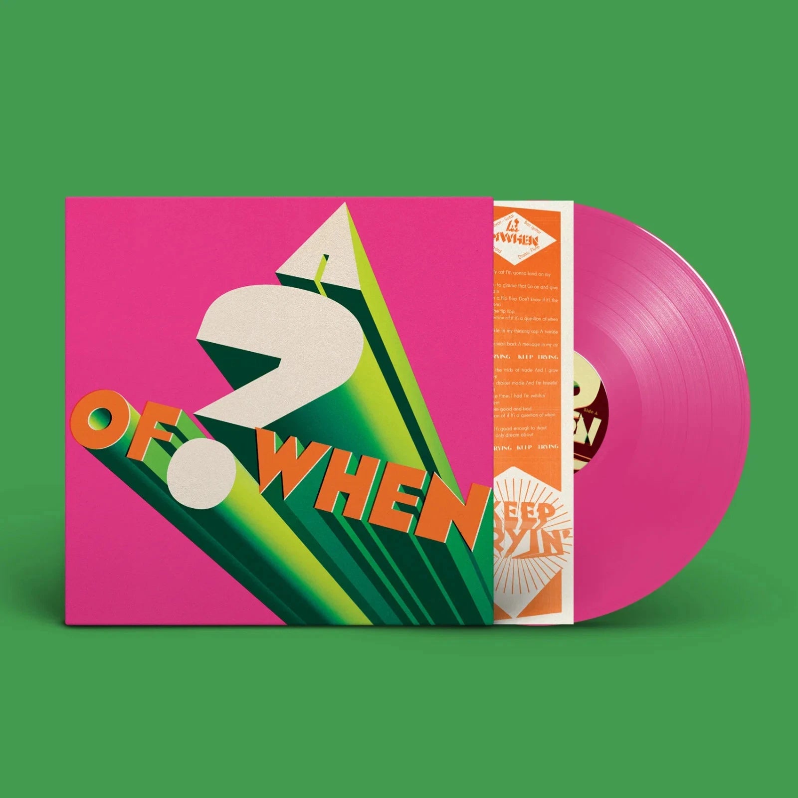 Panda Bear & Sonic Boom - A ? Of WHEN / Vinyl LP on COLORED