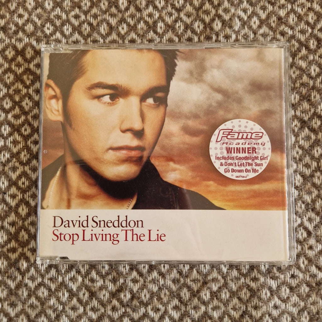 David Sneddon – Stop Living The Lie / CD Single