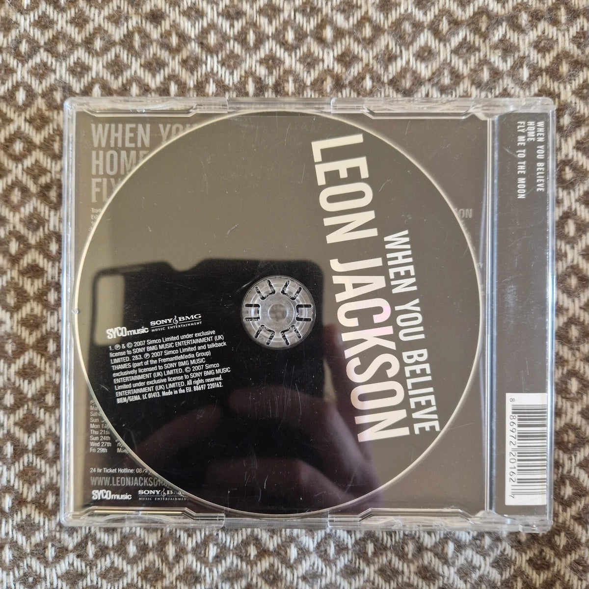 Leon Jackson – When You Believe / CD Single