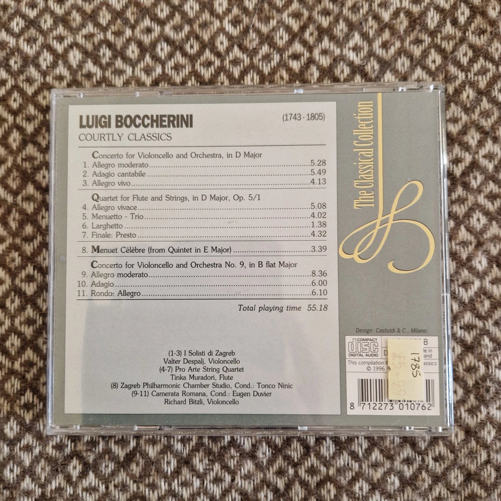 Boccherini* – Courtly Classics / CD Album