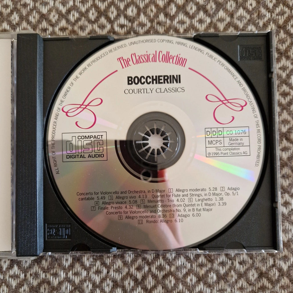 Boccherini* – Courtly Classics / CD Album