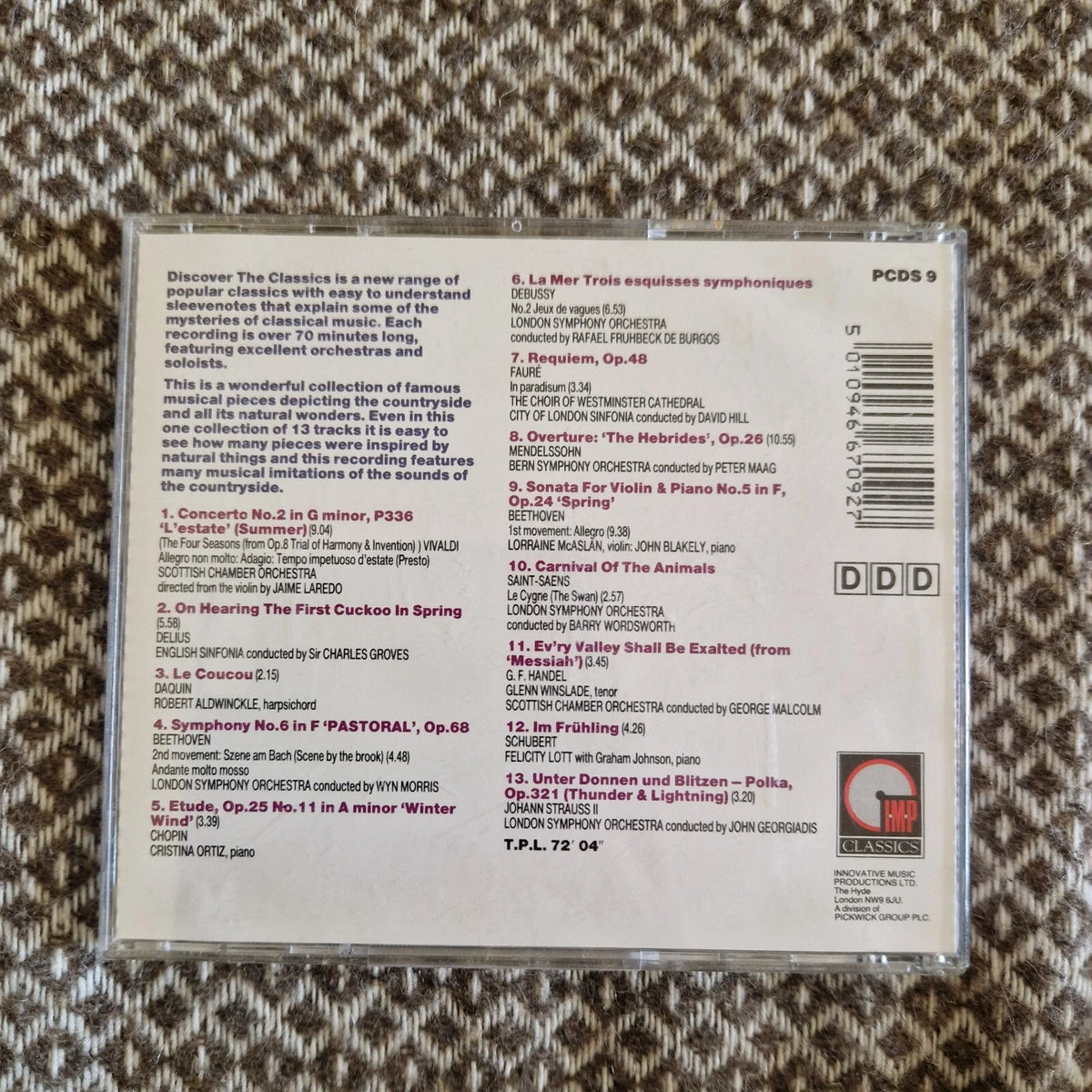 Various – Discover The Classics - Heaven And Earth / CD Album