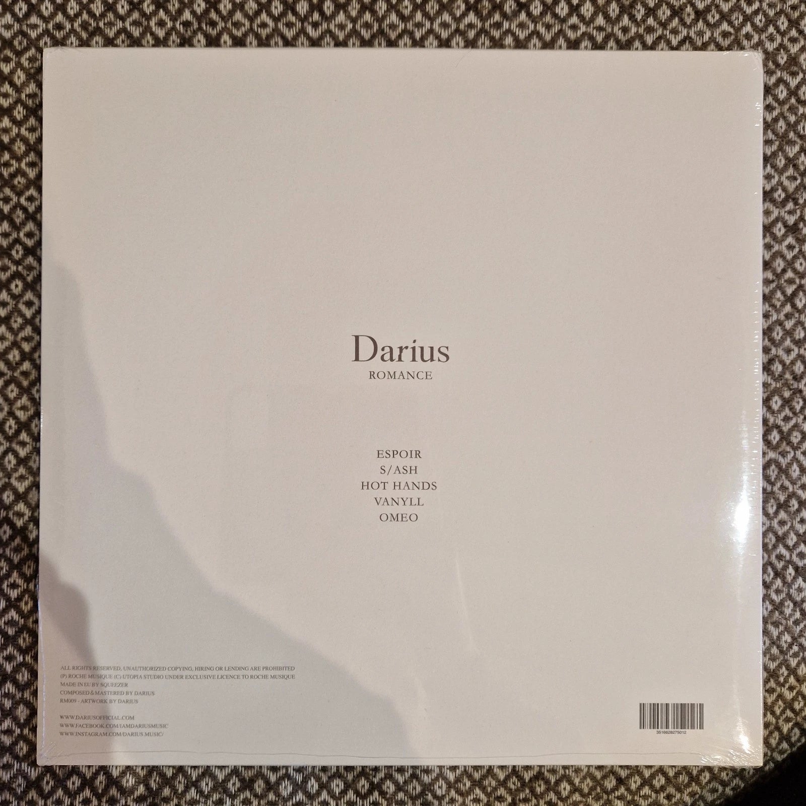 Darius - Romance / Vinyl 12"