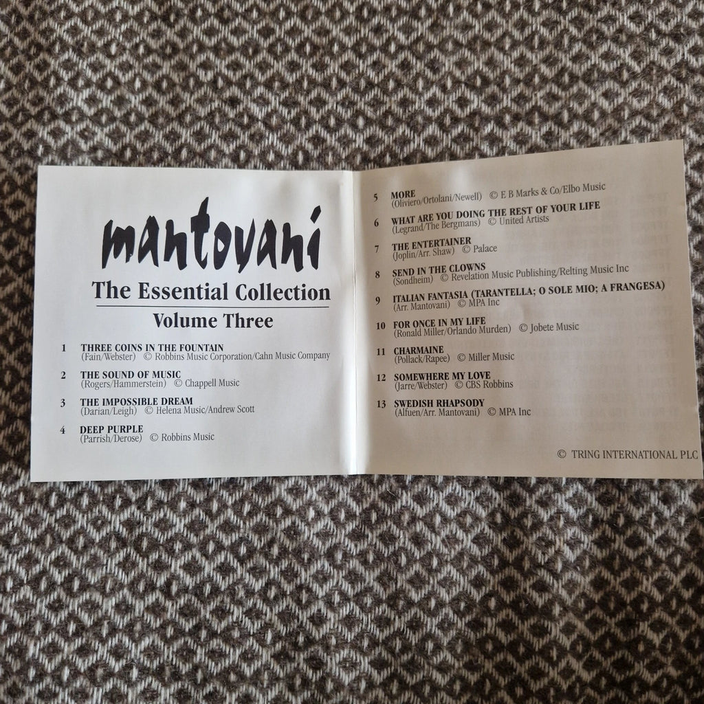 Mantovani – The Essential Collection Volume Three / CD Album