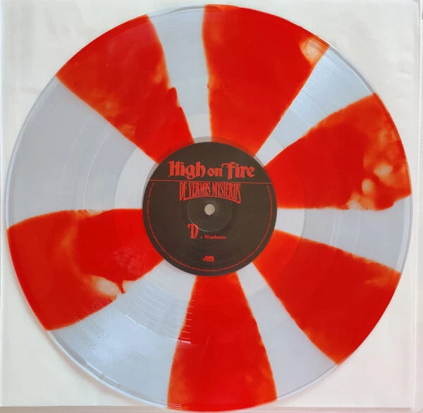 High On Fire - De Vermis Mysteriis / 2xLP Vinyl limited on CLEAR RUBY