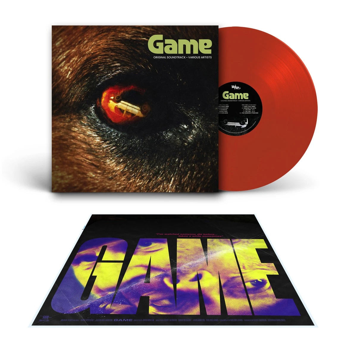 Geoff Barrow, DJ Smudge & Fuzzface - GAME / Vinyl LP on COLORED + SIGNED