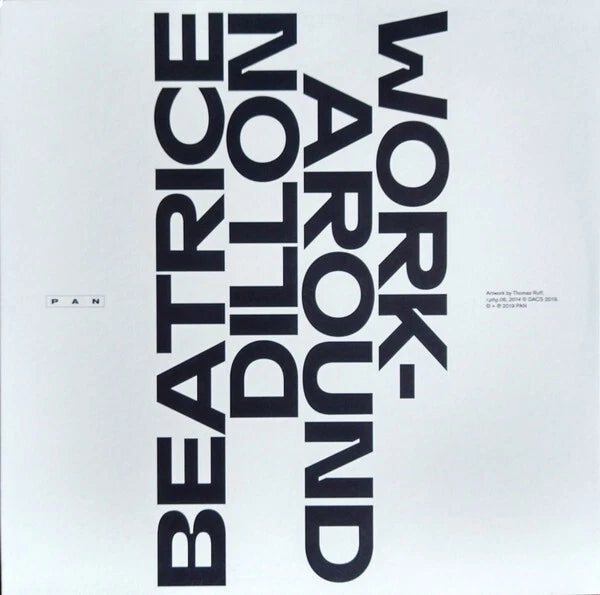 Beatrice Dillon - Workaround / Vinyl LP limited on White