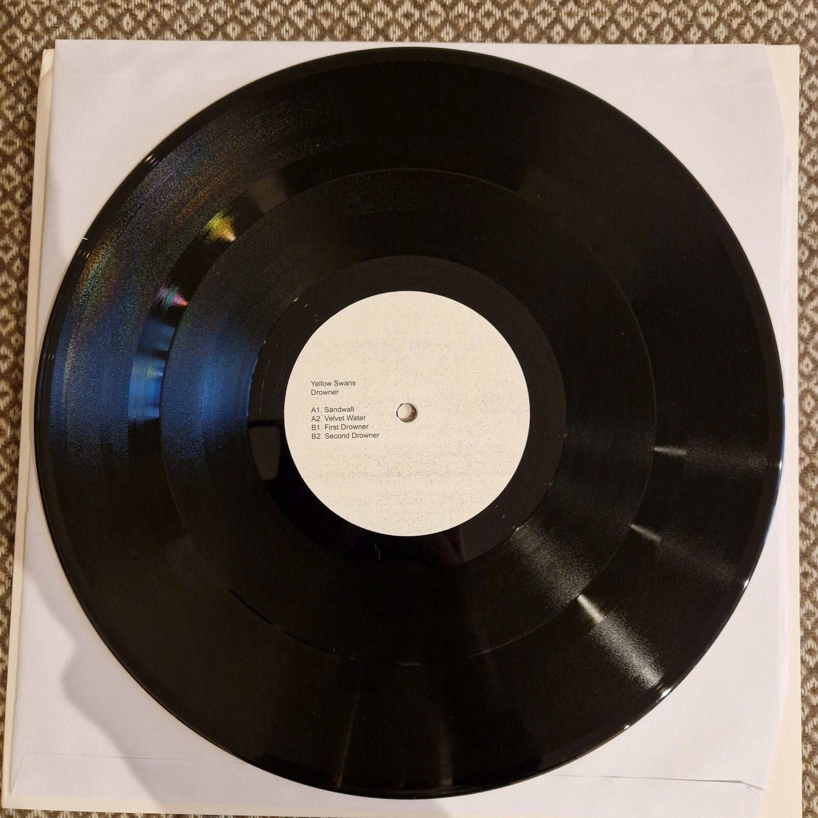 Yellow Swans ‎– Drowner / Vinyl 2LP SIGNED / AUTOGRAPHED