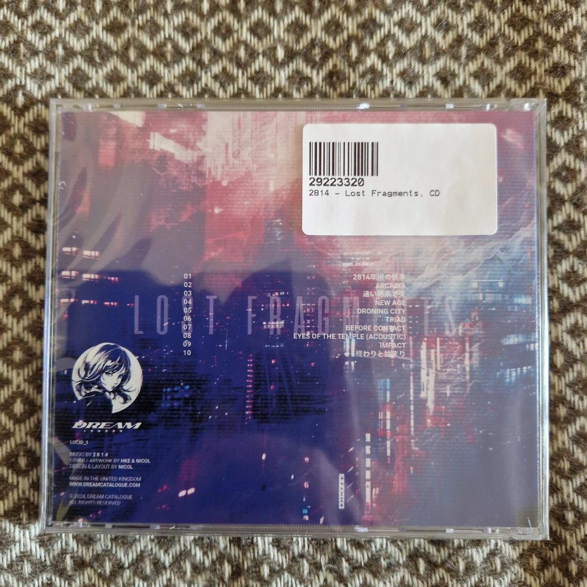 2814 – Lost Fragments / CD Album