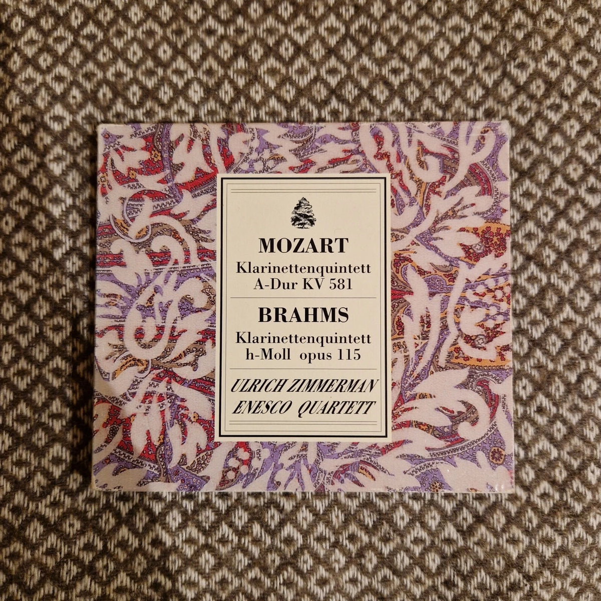 Enesco Quartett*, Ulrich Zimmerman – Mozart. Klarinettenquientett A-D / CD Album