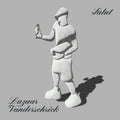 Lazaar Vanderschrick - Salut / Vinyl 7" presale