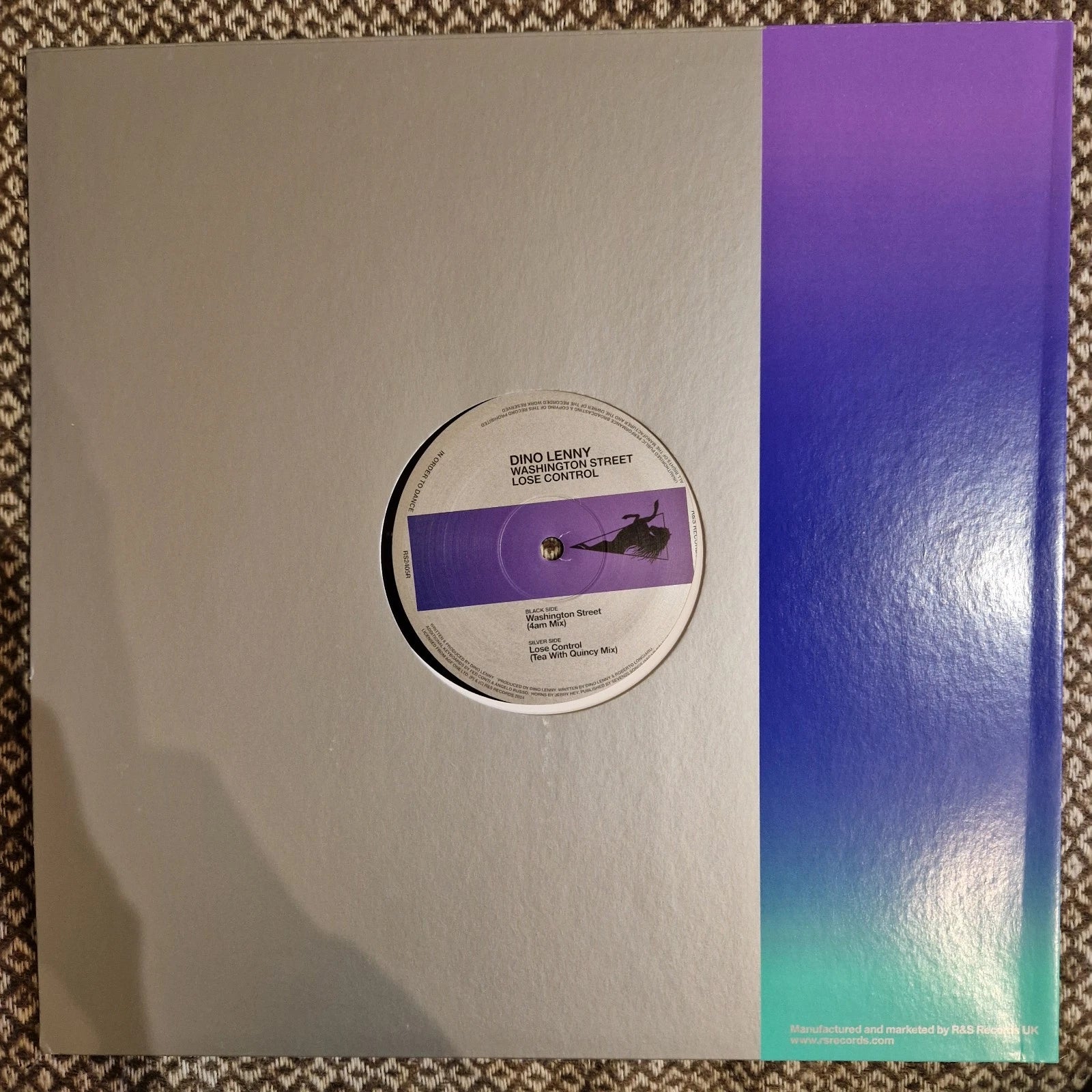 Dino Lenny ‎– Washington Street / Lose Control / Vinyl 12"