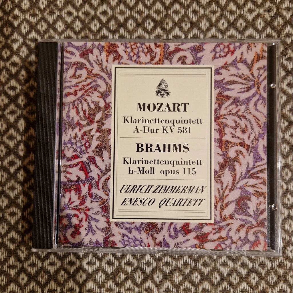 Enesco Quartett*, Ulrich Zimmerman – Mozart. Klarinettenquientett A-D / CD Album