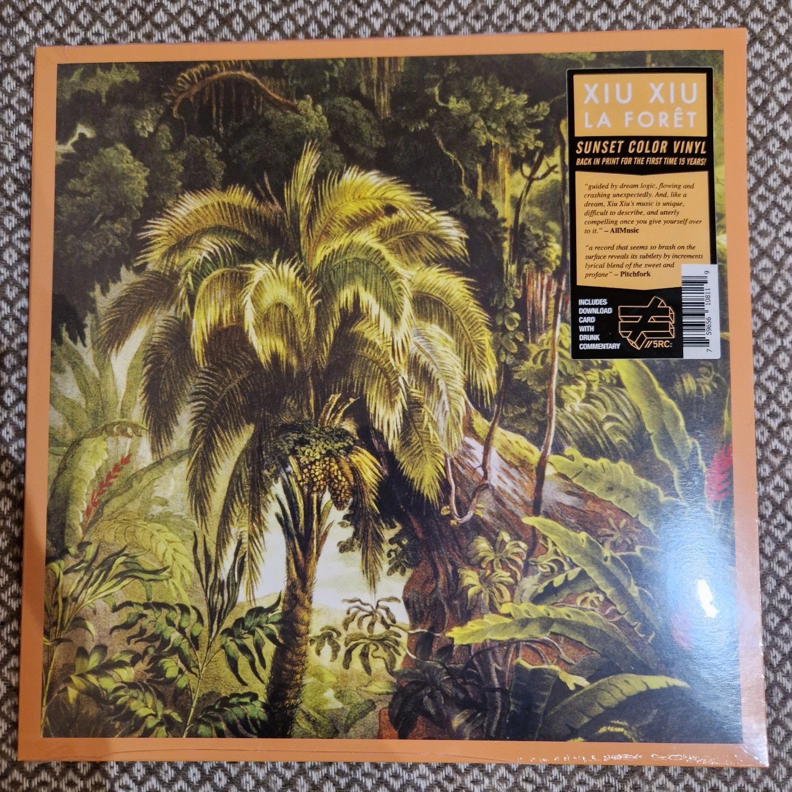 Xiu Xiu – La Forêt / Vinyl LP on Sunset Swirl