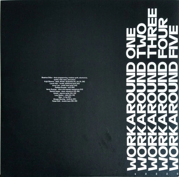 Beatrice Dillon - Workaround / Vinyl LP limited on White
