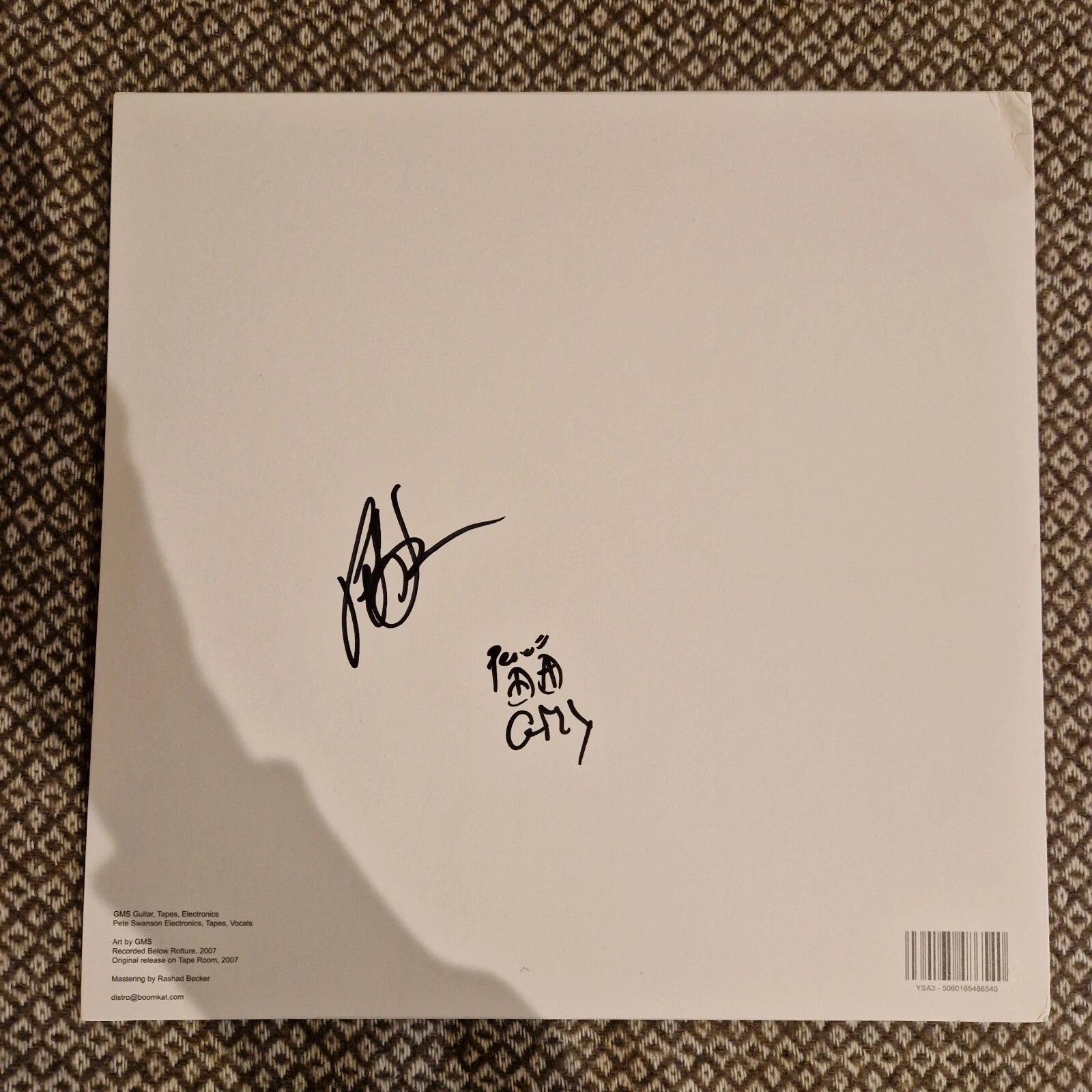 Yellow Swans ‎– Drowner / Vinyl 2LP SIGNED / AUTOGRAPHED