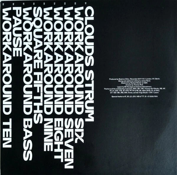 Beatrice Dillon - Workaround / Vinyl LP limited on White