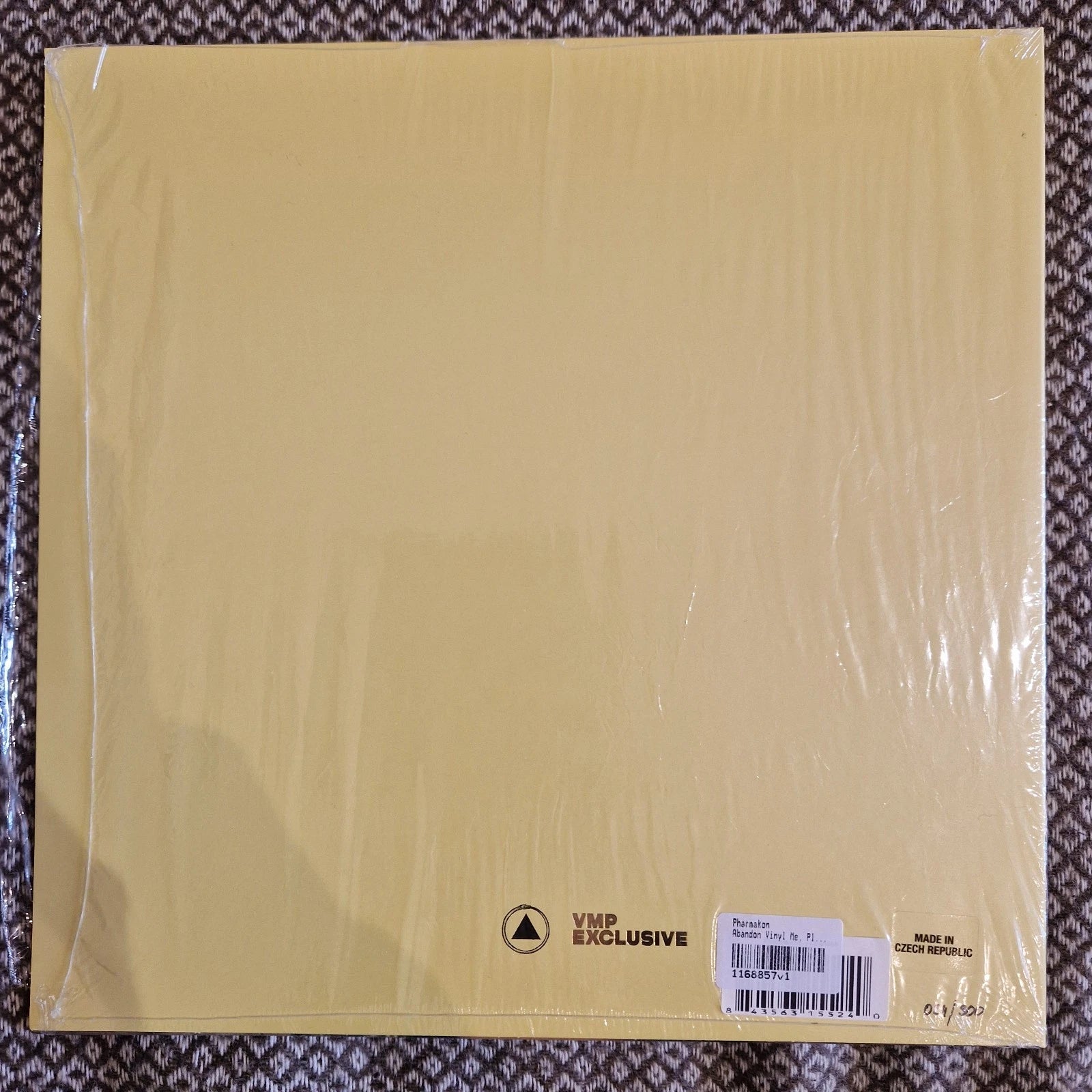 Pharmakon - Abandon / Vinyl LP on Black & White Cornetto Pinwheel SIGNED 024/300