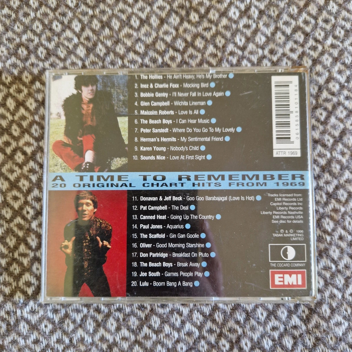 Various – A Time To Remember 1969 / CD Album