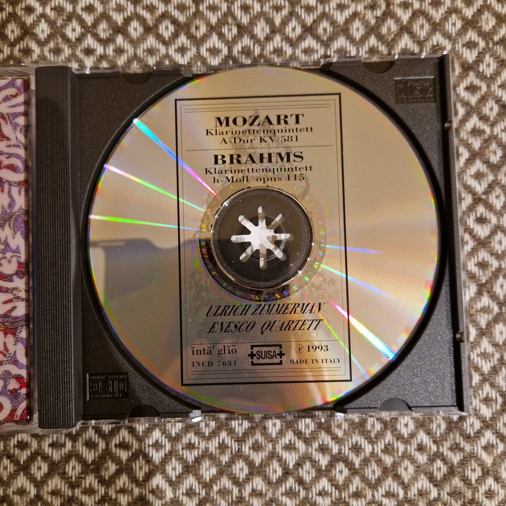 Enesco Quartett*, Ulrich Zimmerman – Mozart. Klarinettenquientett A-D / CD Album
