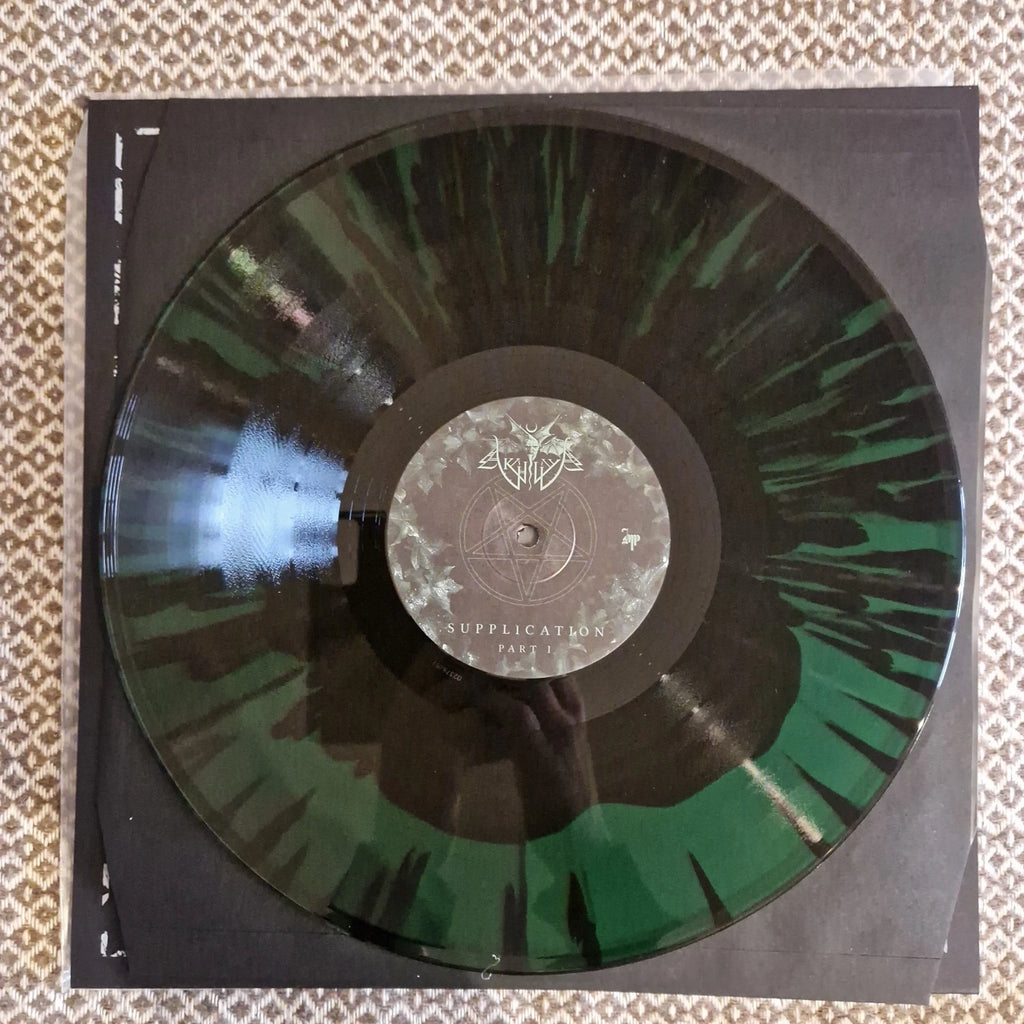 Akhlys ‎– Supplication / Vinyl LP COLORED limited to 106 + NUMBERED + SLIPCASE