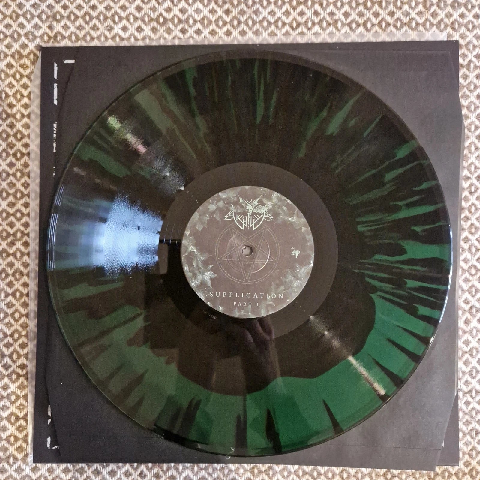 Akhlys ‎– Supplication / Vinyl LP COLORED limited to 106 + NUMBERED + SLIPCASE