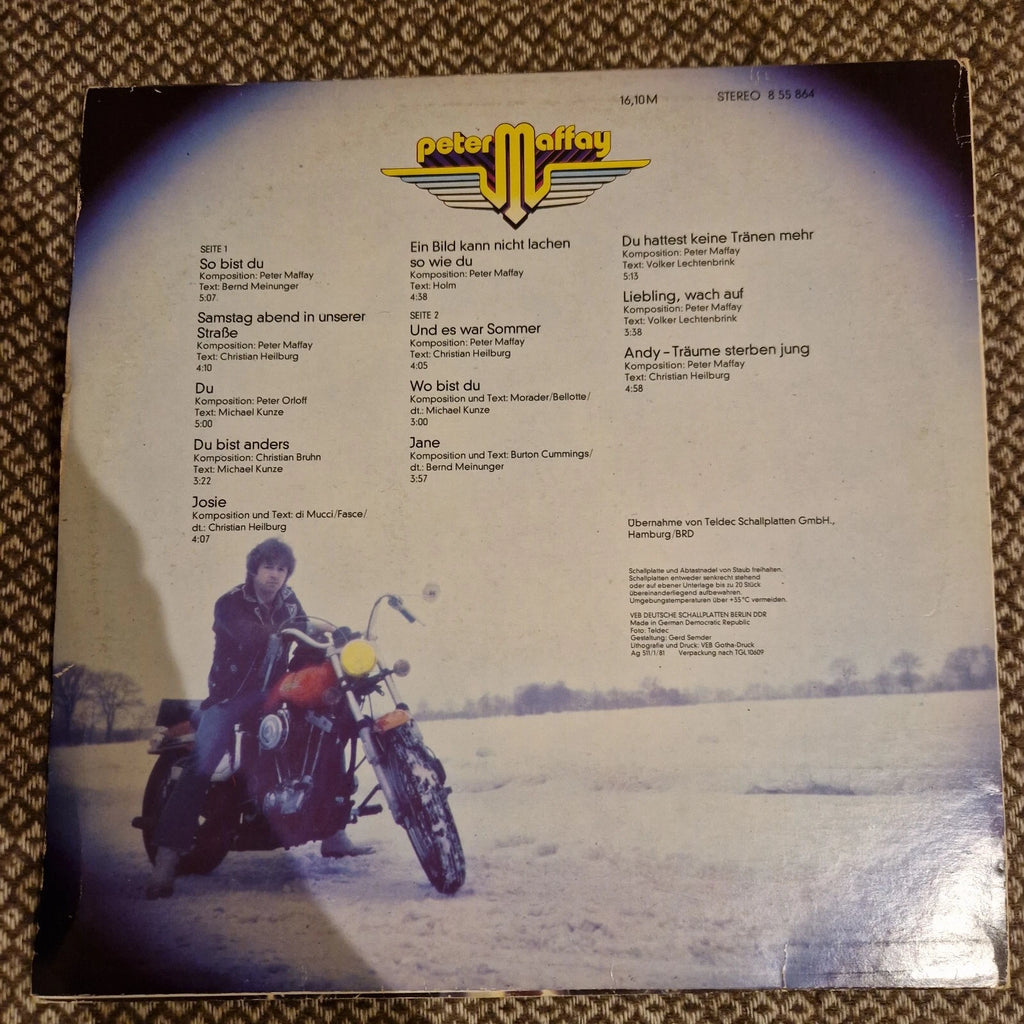 Peter Maffay – Peter Maffay / Vinyl LP