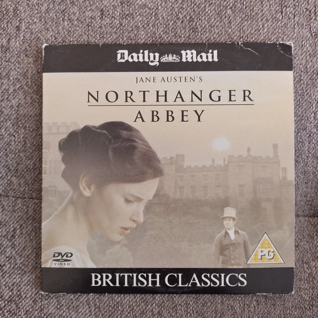 Jane Austen's Northanger Abbey Brittish Classics DVD Daily Mail