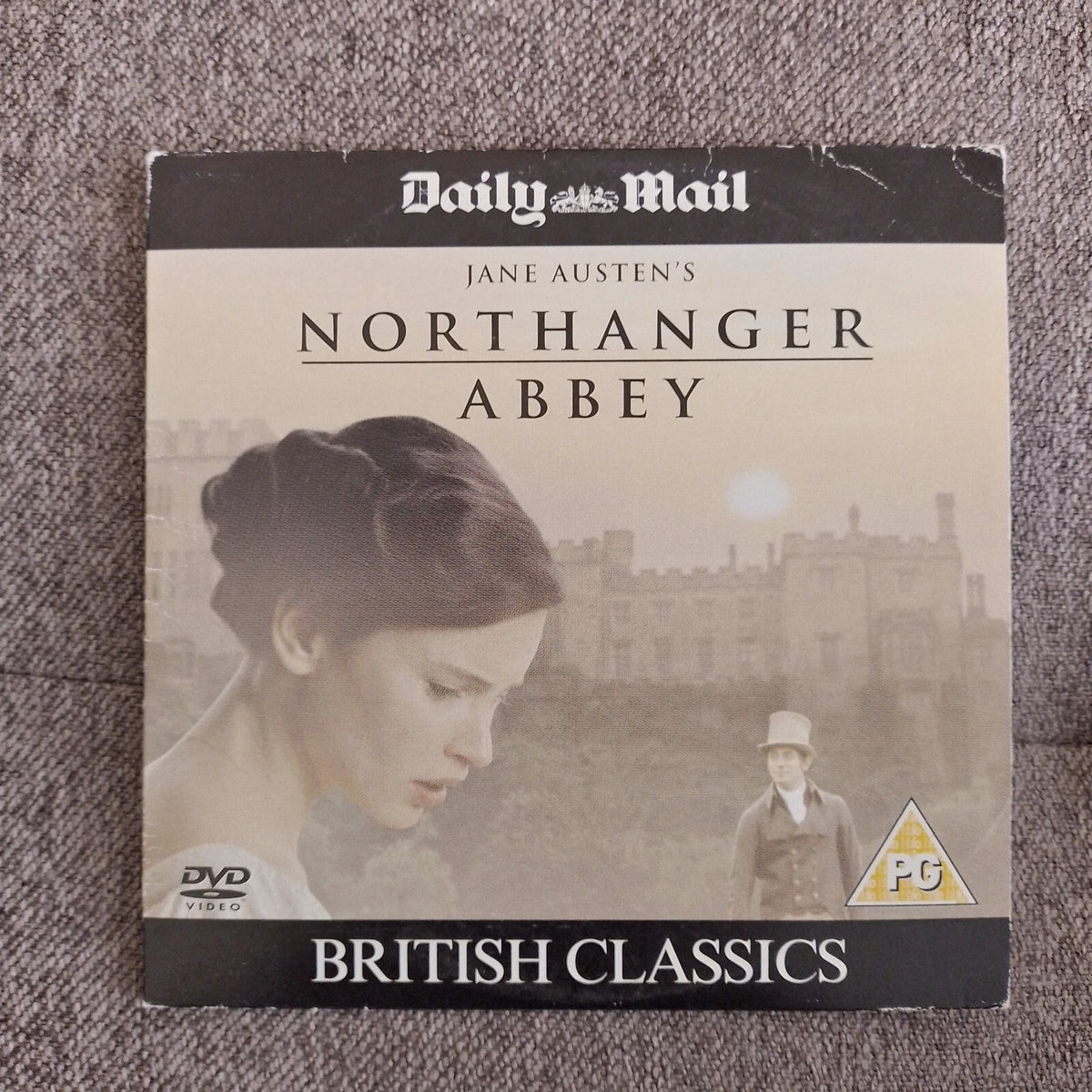 Jane Austen's Northanger Abbey Brittish Classics DVD Daily Mail