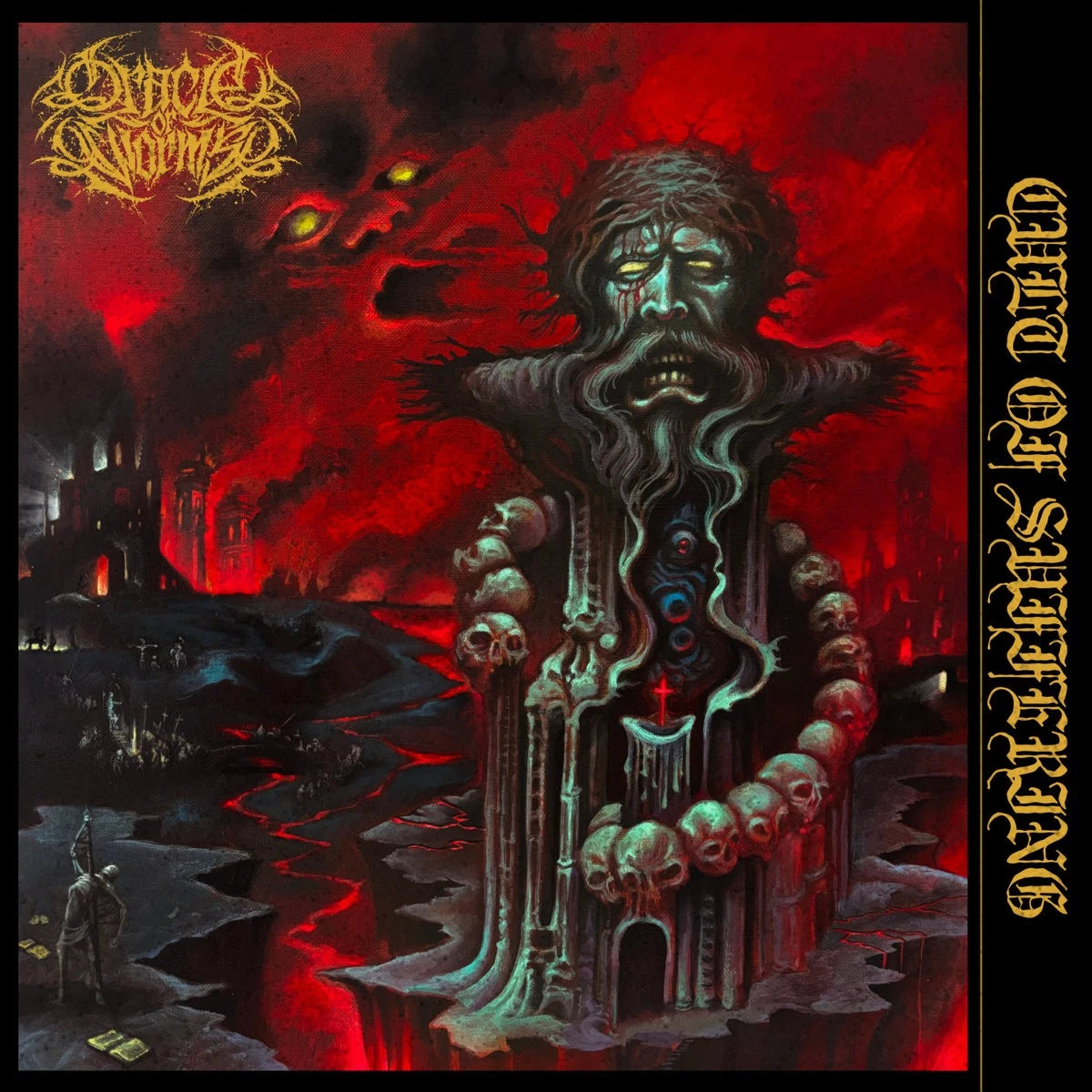 ORACLE OF WORMS - Cult of Suffering / Vinyl LP on COLORED