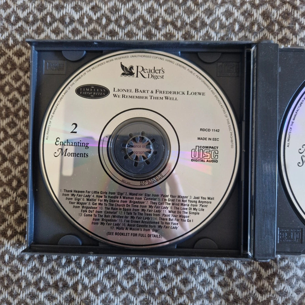 Lionel Bart & Frederick Loewe – We Remember Them Well / CD Album
