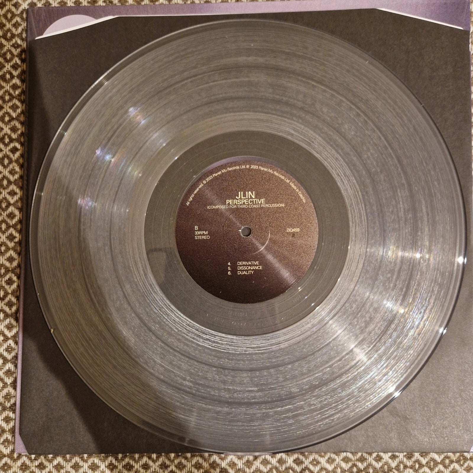 Jlin - Perspective / Vinyl LP limited on CLEAR