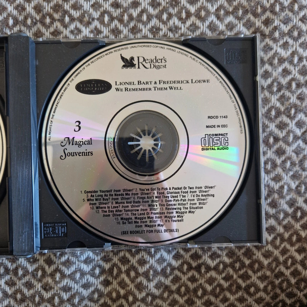 Lionel Bart & Frederick Loewe – We Remember Them Well / CD Album