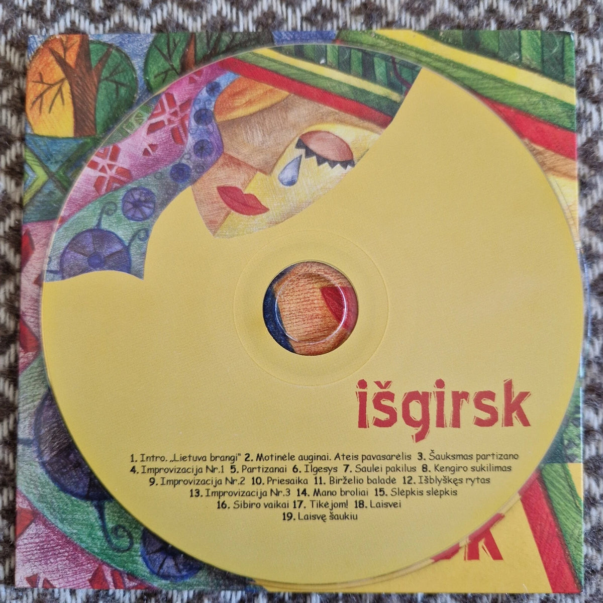 Various ‎– Išgirsk / CD Album