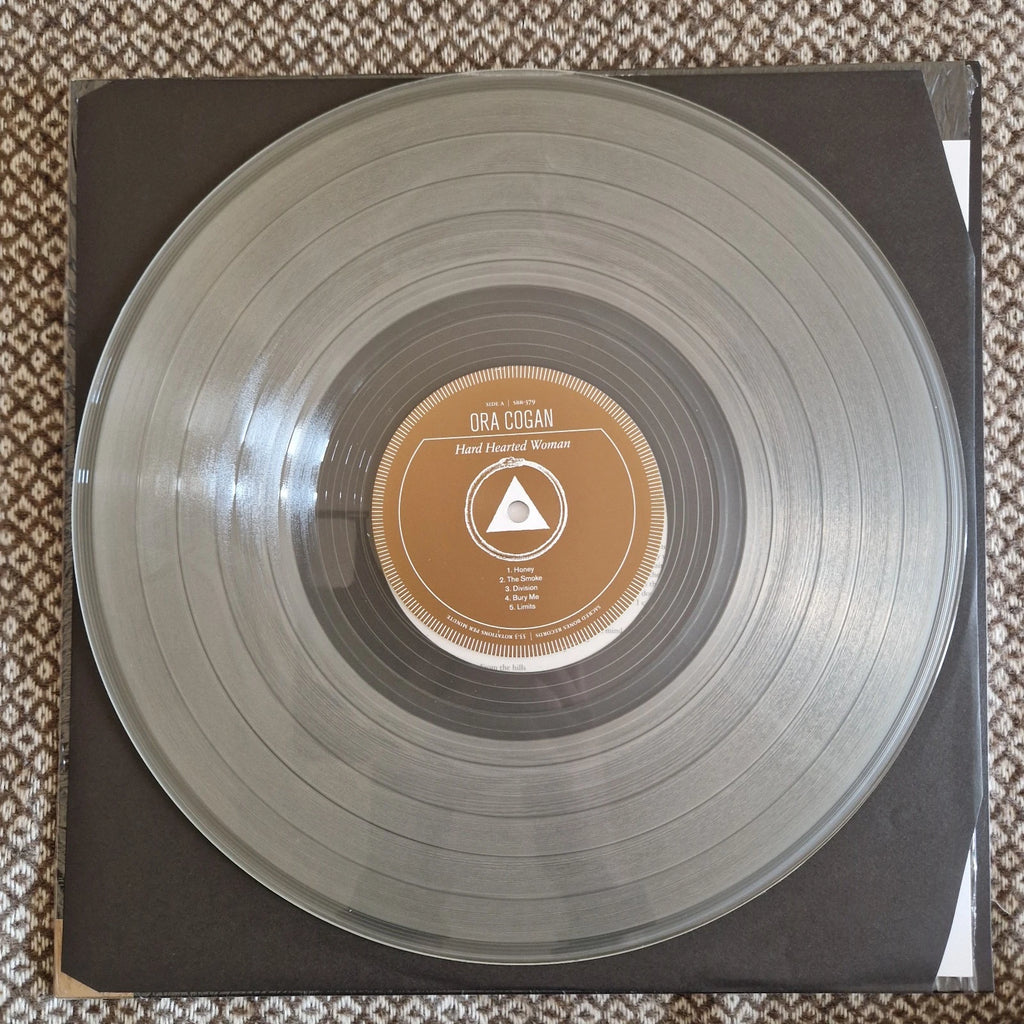 Ora Cogan - Hard Hearted Woman / Vinyl LP on Cloudy Clear + SIGNED/AUTOGRAPHED