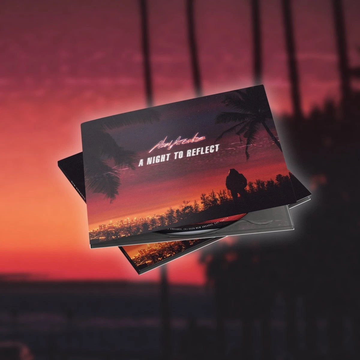 New Arcades - A Night To Reflect / CD Album vaporwave synthwave presale