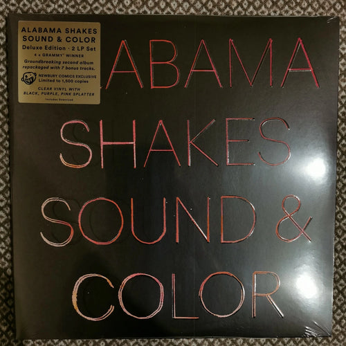 ALABAMA SHAKES - Sound & Color / Vinyl 2LP Clear Black, Purple, & Pink Splatter