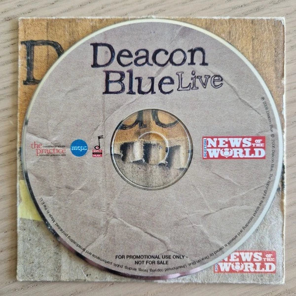 Deacon Blue – Live (Recorded Live In Glasgow) / CD Album
