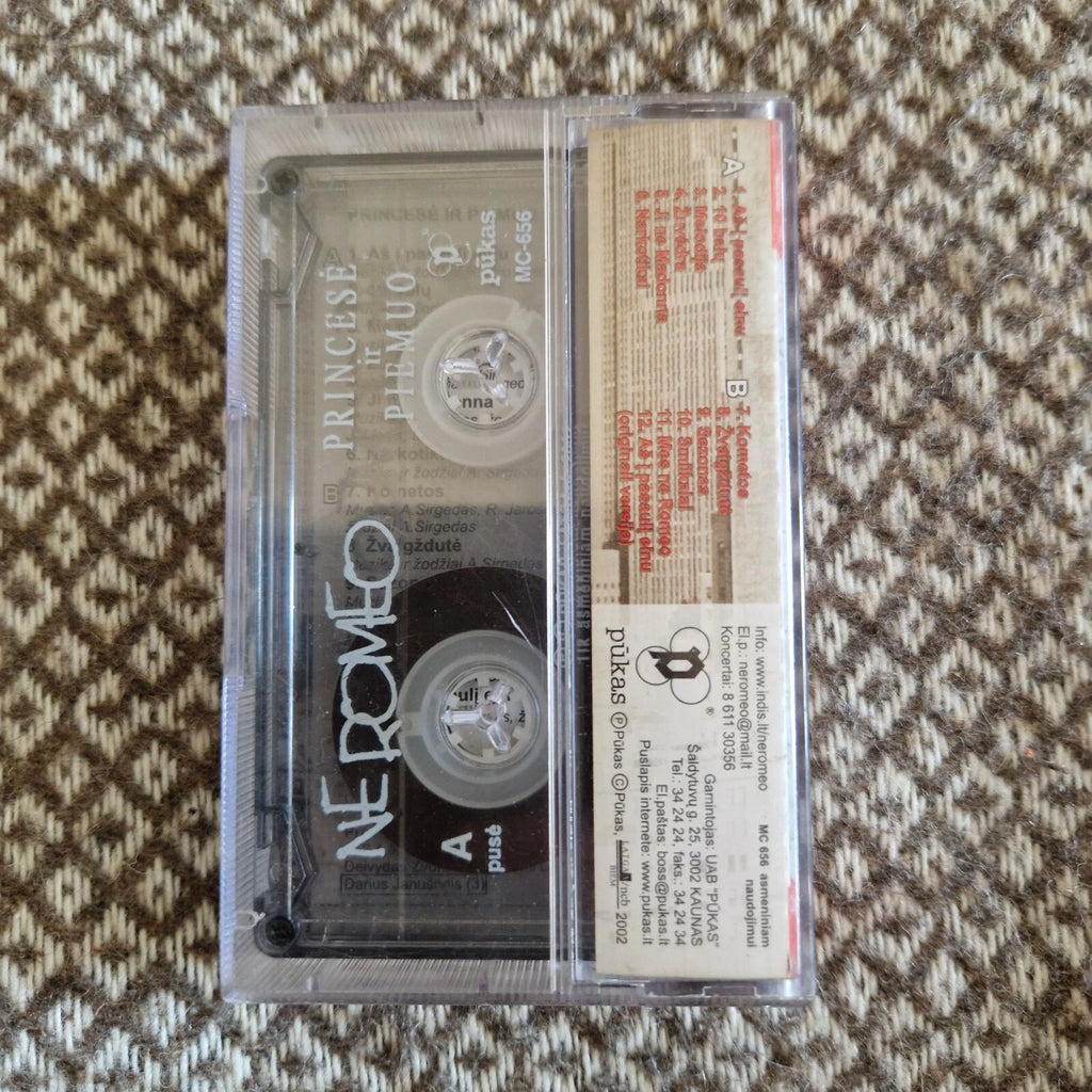 Ne Romeo – Princesė Ir Piemuo / Cassette Album