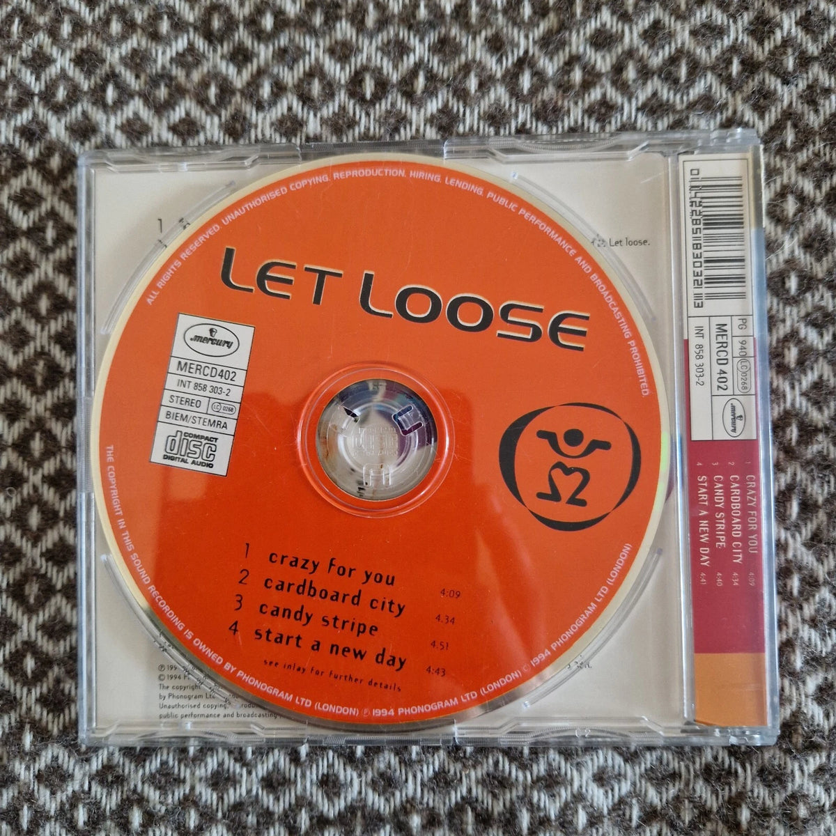 Let Loose – Crazy For You / CD Single