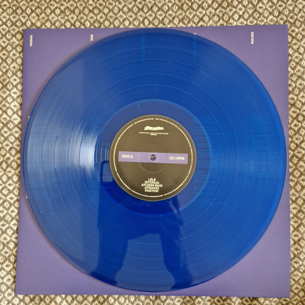 ba. – TURTAS / Vinyl LP limited on Transparent Blue