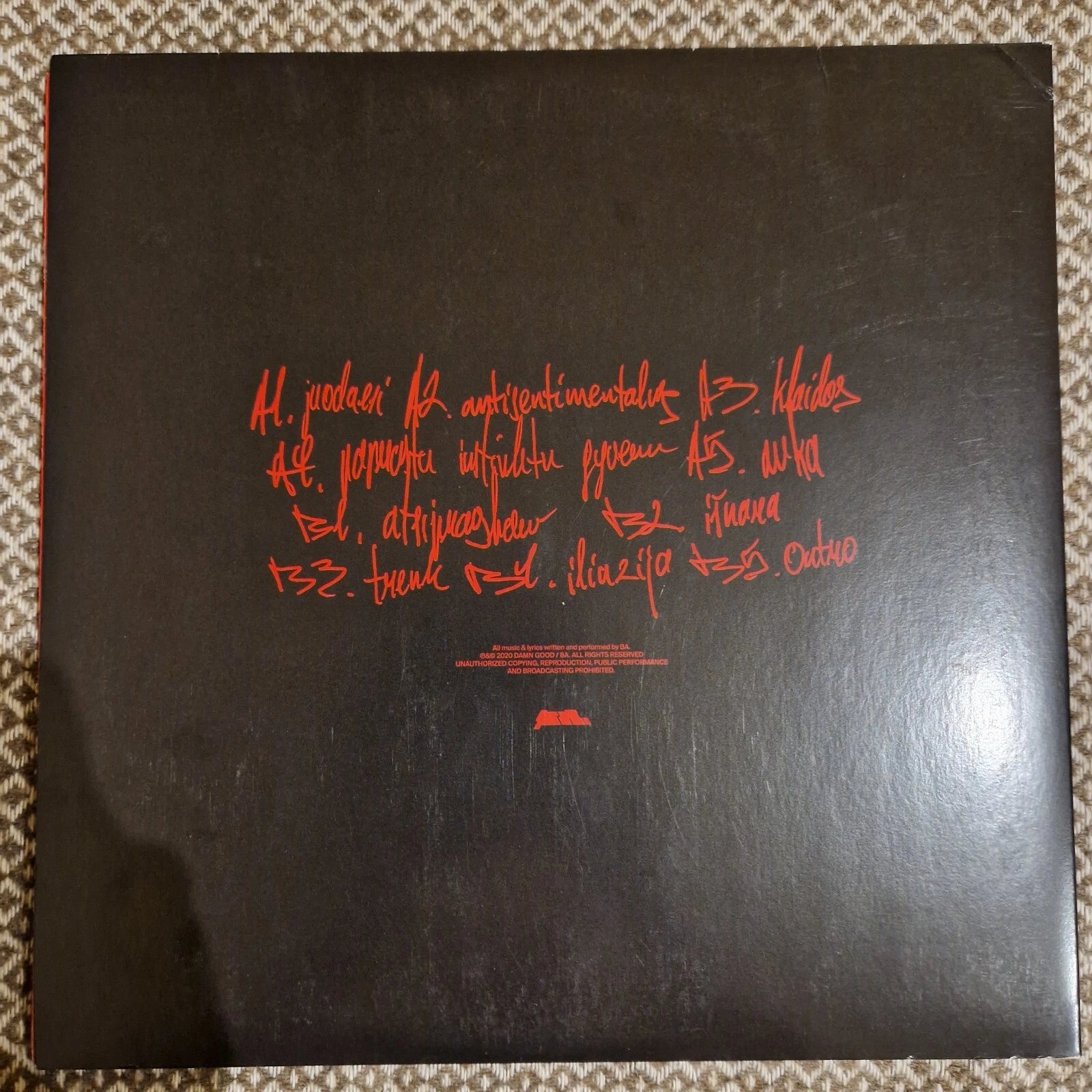 Ba. – Unplugged / Vinyl LP